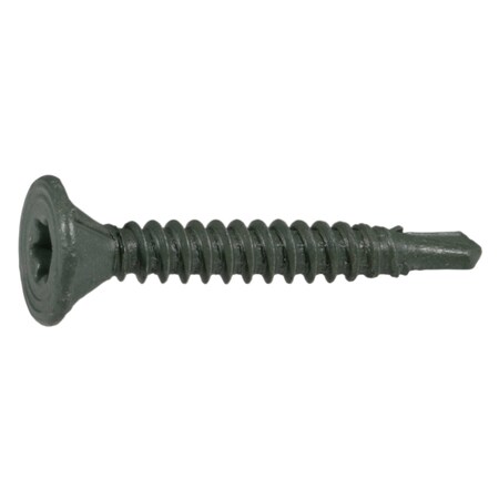 Drywall Screw, #9 X 1-1/4 In, Steel, Torx Drive, 675 PK